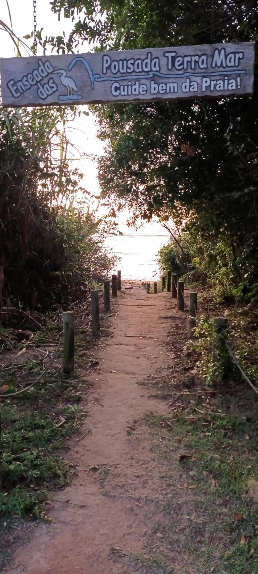 Pousada Terra Mar Fundão Buitenkant foto